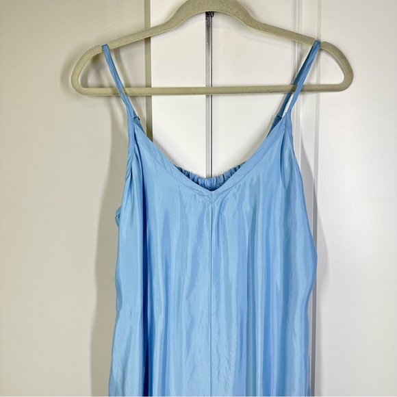 Elegant Light Blue Women's Jumpsuit - Picture 7 of 12
